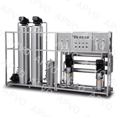 خرید ماشین تصفیه آب از فولاد ضد زنگ RO تجهیزات آسموز معکوس RO 1T / H online manufacture