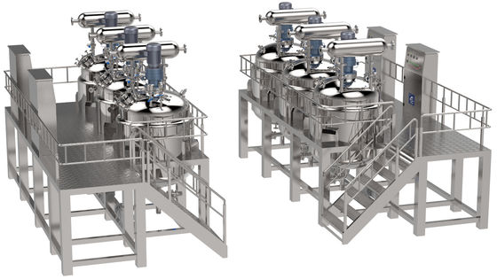 Mua Máy homogenizer chân không PLC Control cho sản xuất kem đánh răng online manufacture
