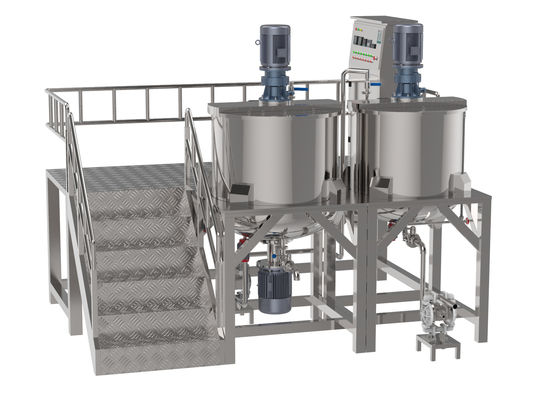 কেনা উচ্চ কাটিয়া শিল্প Homogenizer মিক্সার মেশিন কসমেটিক ক্রিম তৈরীর মেশিন online manufacture