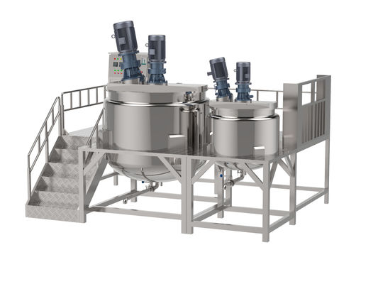kopen 316/304 Vloeibare mengtanks van roestvrij staal met homogeniserende hoofdscheren online manufacture