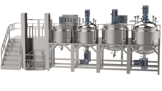 خرید 0 ~ 1440rpm ماشین مخلوط مایع با پمپ امولفایزر برش همجانس پیشرفته online manufacture