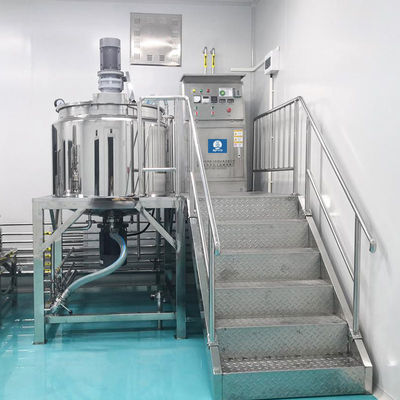 شراء Jacketed Jacket Reactor Grease Mixing Machine Homogenizer Yogurt Liquid Detergent Mixer online manufacture