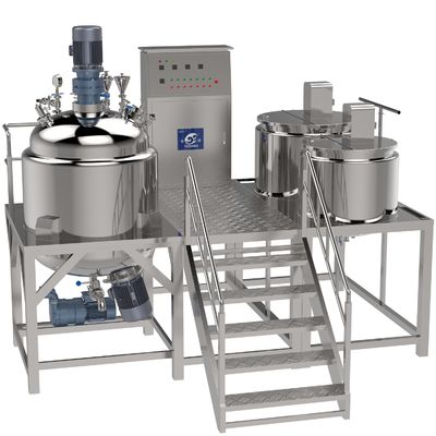 Mua Chemical Mixing Machinery 200-500l Creams Homogenizer Ointment Vacuum Emulsifying Emulsifier Mixer Cosmetic Cream Making Machine online manufacture