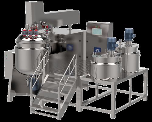 acheter Blender Emulsion Mixer Industrial Cosmetic Mixer Vacuum Homogenizer Emulsifying Machine online manufacture