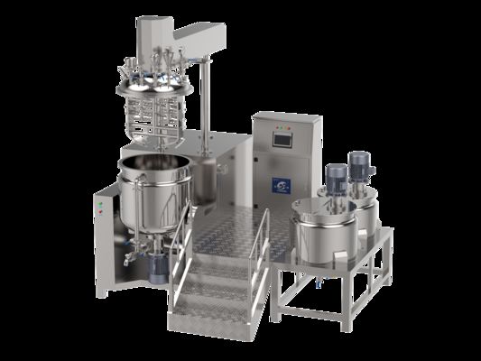 comprar Mixing Machine Customized Mixing Machinery High Efficiency Vacuum Emulsifier Homogenizer Mixing Machine Mixer online manufacture