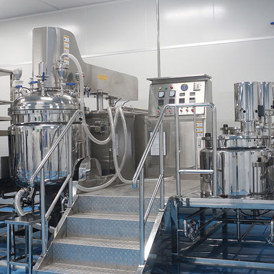 SS316L Mayonaiseproductie machine Vacuüm emulgator 50-5000L