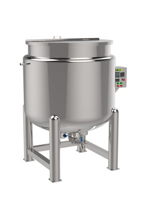 ถังทําความร้อนจากเหล็กไร้สแตนเลส 316/304 ถังเก็บของจากเหล็กไร้สแตนเลส 50L ~ 50000L