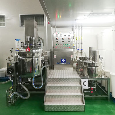 0-3600rpm Equipamento de mistura de cosméticos Loção fabricante máquina personalizada