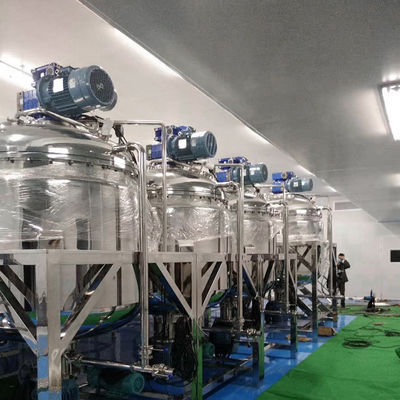 เครื่องผสมผสานเอมูลซีเฟอร์ความเร็วสูง 5500 รอบต่อนาที สําหรับอุตสาหกรรมยา