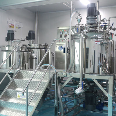 SUS304/316L chuyên nghiệp Máy làm xà phòng lỏng Shampoo Homogenizer