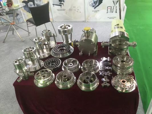 Misturador de alta cisalhamento personalizável para criar emulsões estáveis e dispersões finas