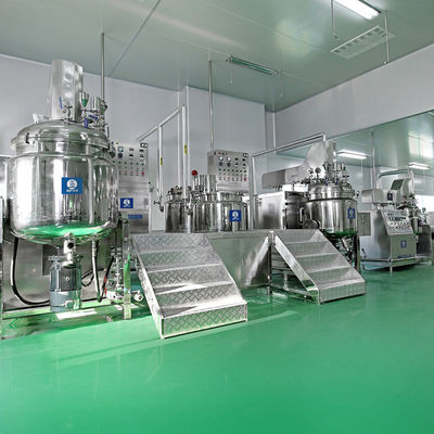 Máquina homogeneizadora de vácuo de alta velocidade Máquina de fabricação de sabão líquido 500L 800L