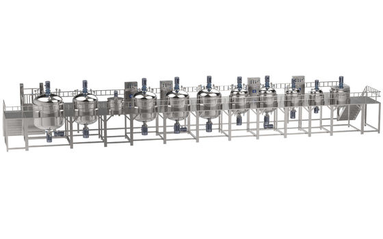 Industriële vloeistofmixer 316 304 roestvrij staal vloeistofmixer tank 5400rpm 63rpm