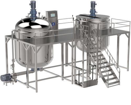 Drei-Schicht-Vakuum-Homogenisiermaschine Dampf-/Stromheizung