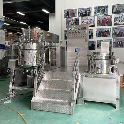 High Shear Cosmetics Mixing Equipment Vacuum Homogenizer Emulsifying Mixer