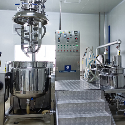 Mayonnaise Emulsifying Mixer Food Sauce Making Machine Pump Motor Core for Chemicals Vacuum Homogenizer