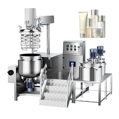 Cosmetic Body Cream Making Machine Emulsifying Homogenizer Manufacturer Body Butter Mixing Machine