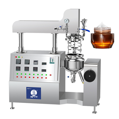 Vacuum Emulsifier Mixer Machine 50L Liquid Application Chemical Machinery Equipment for Cosmetics Production
