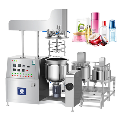 Vacuum Homogenizing Cream Emulsifier Mixer Mayonnaise Salad Dressing Homogenizer Making Machine