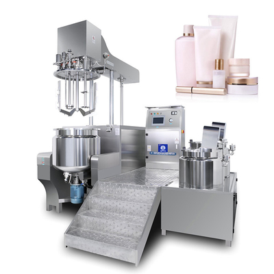 High Shear Cosmetics Mixing Equipment Vacuum Homogenizer Emulsifying Mixer