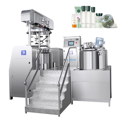 Vacuum Emulsifying Cream Lotion High Shear Mixer Emulsion Homogenizer Making Cosmetic Machine