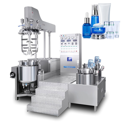 Toothpaste Making Jar Cream Mixing Agitador Body Lotion Homogenizer Mixer Vacuum Cosmetic Emulsifying Machine