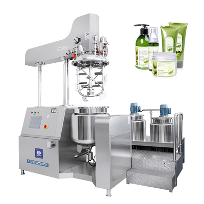 Vacuum Homogenizer Emulsifying Mixer Cosmetics Lotion Ointment Cream Toothpaste Making Machine