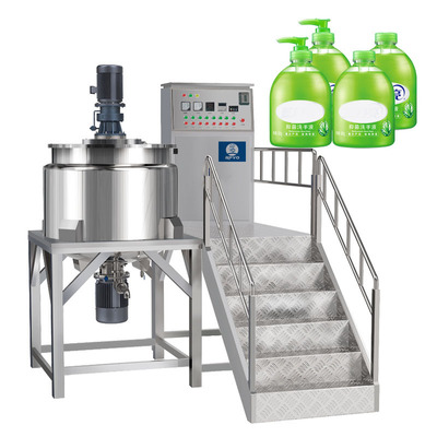 High Quality Stainless Steel High Shear Mixer Cosmetics Factory Machines Liquid Detergent Mixer