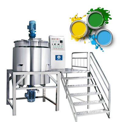 Liquid Detergent Making Machine Cosmetic Lotion Shampoo Liquid Soap Making Machine Blending Tank Mixing Mixer