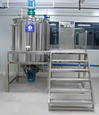 Industrial Detergent Liquid Dishwashing Soap Homogenizing Mixer Mixing Blending Machine