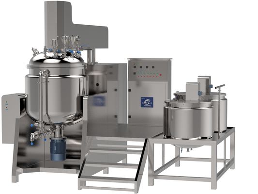 Vacuum Homogenizing Emulsifying Mixer Machine Lotion BB Cream Cosmetic Production Processing Mixing Tank Equipment