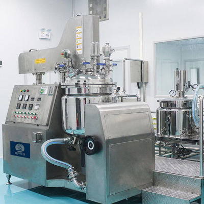 Vacuum Homogenizer Cosmetic Face Wash Cream Making Machine