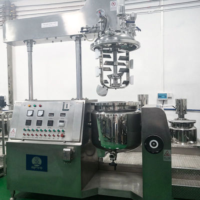 Industrial Mixer Cosmetics Hair Cream Making Machine Vacuum Homogeneous Emulsifier Lotion Vacuum Emulsifying Homogenizer Mixer