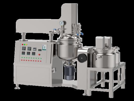 Vacuum Homogenizing Emulsifier Beauty Industry Mixing Equipment for Making Shampoo and Shower Gel