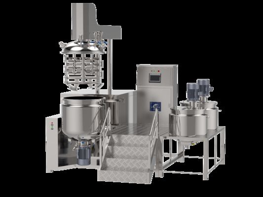 Vacuum Emulsifying Homogenizer Mixer Toothpaste Making Machine Liquid Soap Mixing Machine Stirring Tank with CE ISO