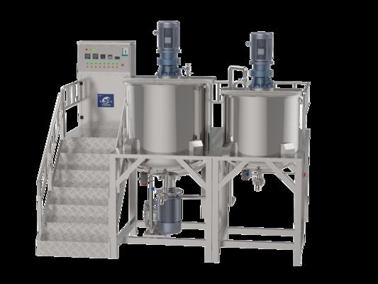 High Speed Cosmetic Mixer Hair Dye Shampoo Vacuum Homogenizer Emulsifier Mixer Face Cream Body Lotion Making Mixing Machine