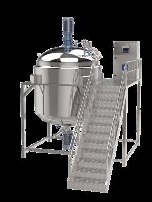 Vacuum Homogenizer Mixer Toothpaste Manufacturing Machine for Paste Emulsion Mixing Equipment